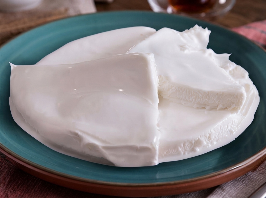 HİDAYETZADE Hakiki Afyon Manda Kaymağı Sunumu